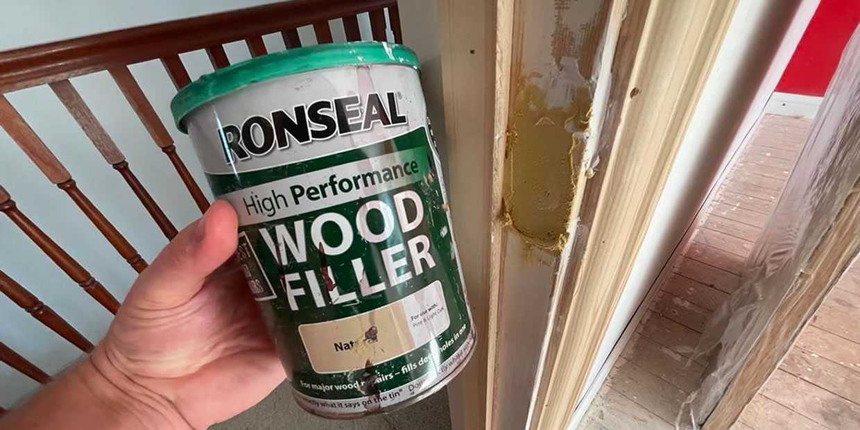 Ronseal Multi purpose Light Ready mixed Wood Filler